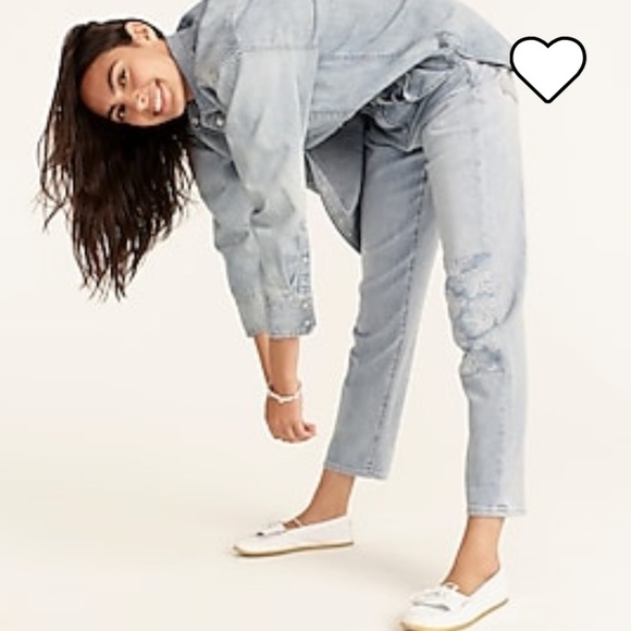 NWT J. Crew Slouchy boyfriend jean in Norwich wash - Picture 2 of 2